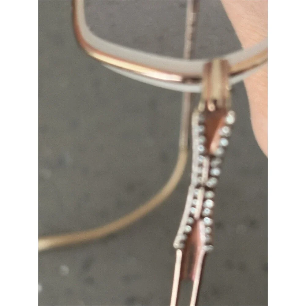 SARAH J Mod. 717 Eyeglasses Frames ONLY Full Rim Brown 52-17-135 Italy gold